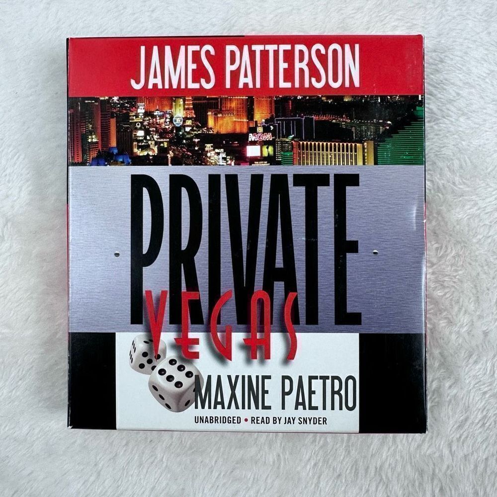 Private Vegas Audio CD By James Patterson & Maxine Paetro‎ 6 Disc
